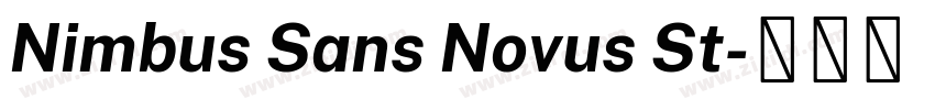 Nimbus Sans Novus St字体转换